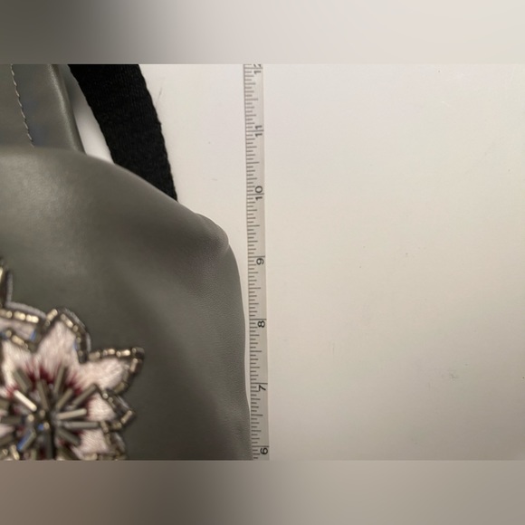 Like NEW! French Connection Embroidered Backpack - Picture 12 of 15